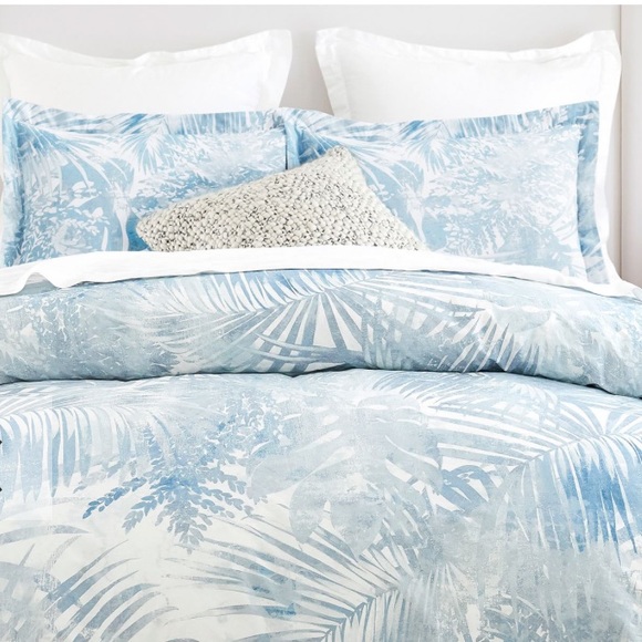 Pottery Barn Bedding Pottery Barn Layla Palm Organic Percale Sham